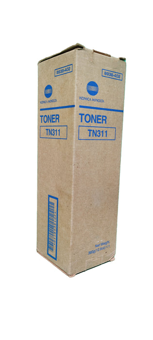 Genuine Konica Minolta Black Copier Toner Cartridge | 8938-402 | TN-311 | Bizhub 350, 362