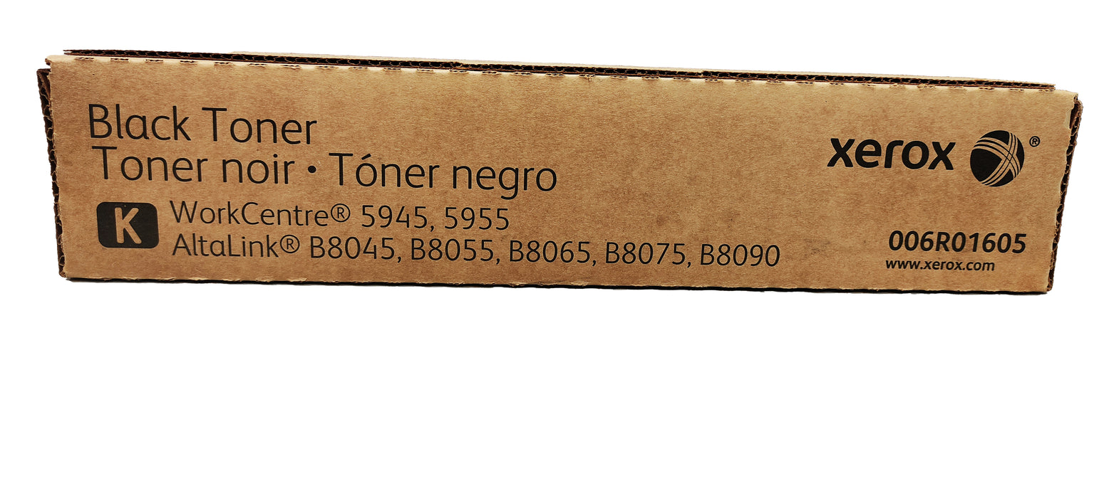 Genuine Xerox Black Toner Cartridge | OEM 006R01605 | Xerox WorkCentre 5945, 5955 | AltaLink B8045, B8055, B8065, B8075, B8090