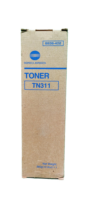Genuine Konica Minolta Black Copier Toner Cartridge | 8938-402 | TN-311 | Bizhub 350, 362