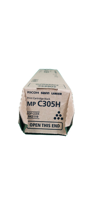 Genuine Ricoh Black Toner Cartridge | 842119 | MP C305H