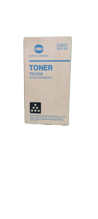 Genuine Konica Minolta Black Toner Cartridge | 4053-401 | TN-310K | Bizhub C350, C351, C450