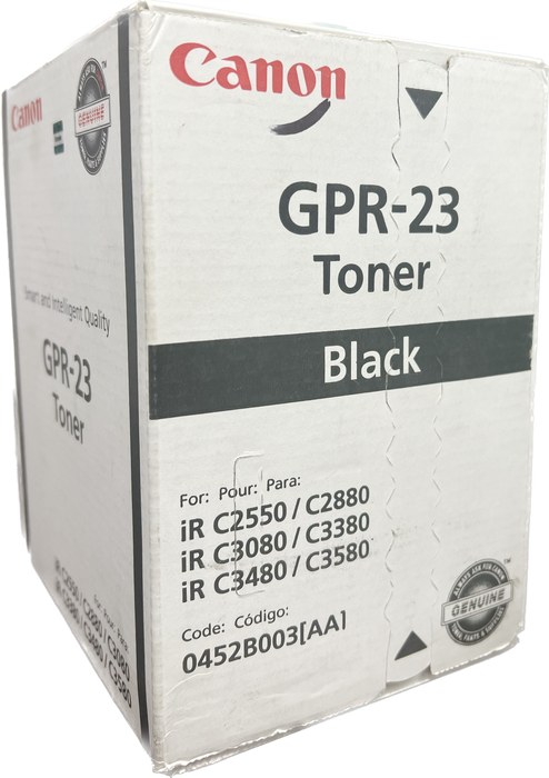 Genuine Canon Black Toner Cartridge | 0452B003 | GPR-23K
