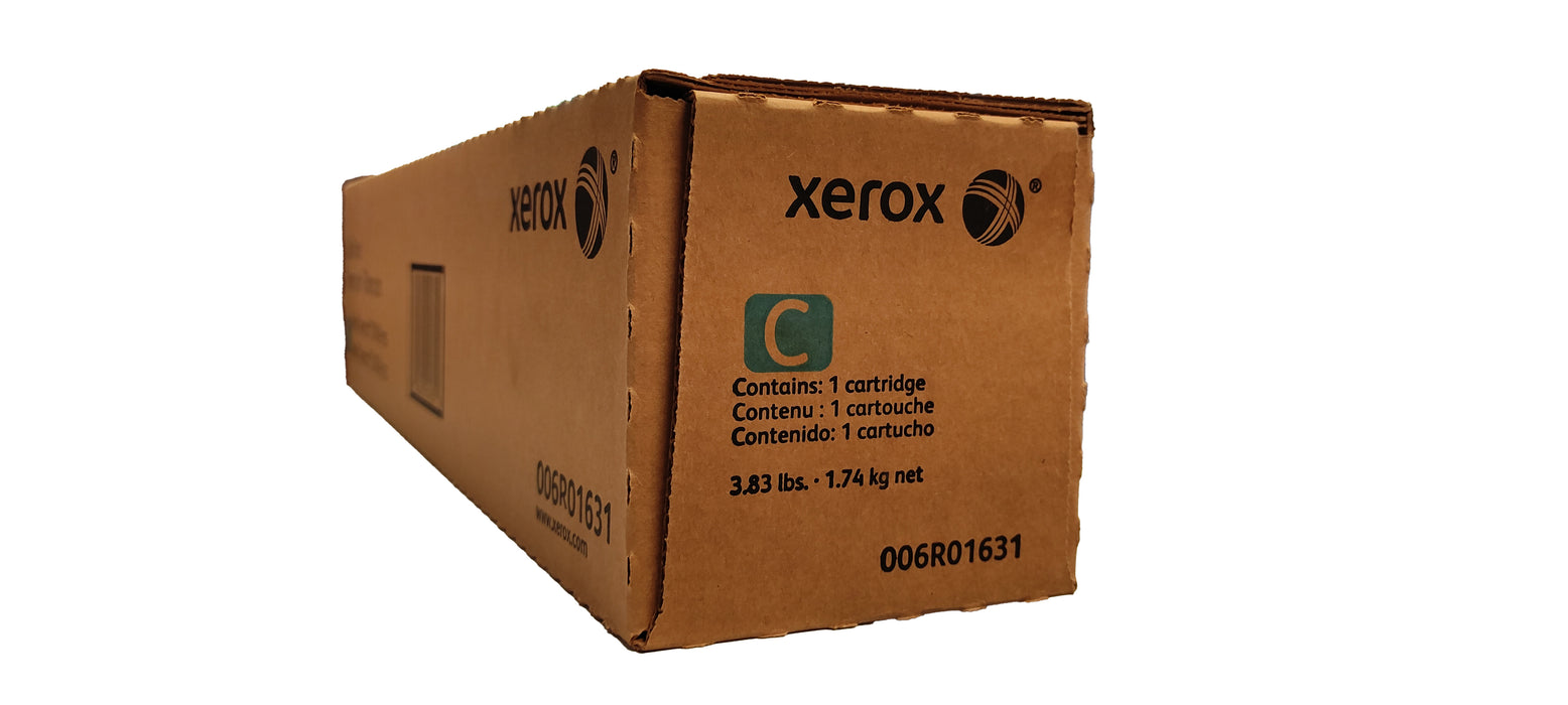 Genuine Xerox Cyan Toner Cartridge | OEM 006R01631 | Xerox Versant 2100, 3100 Press