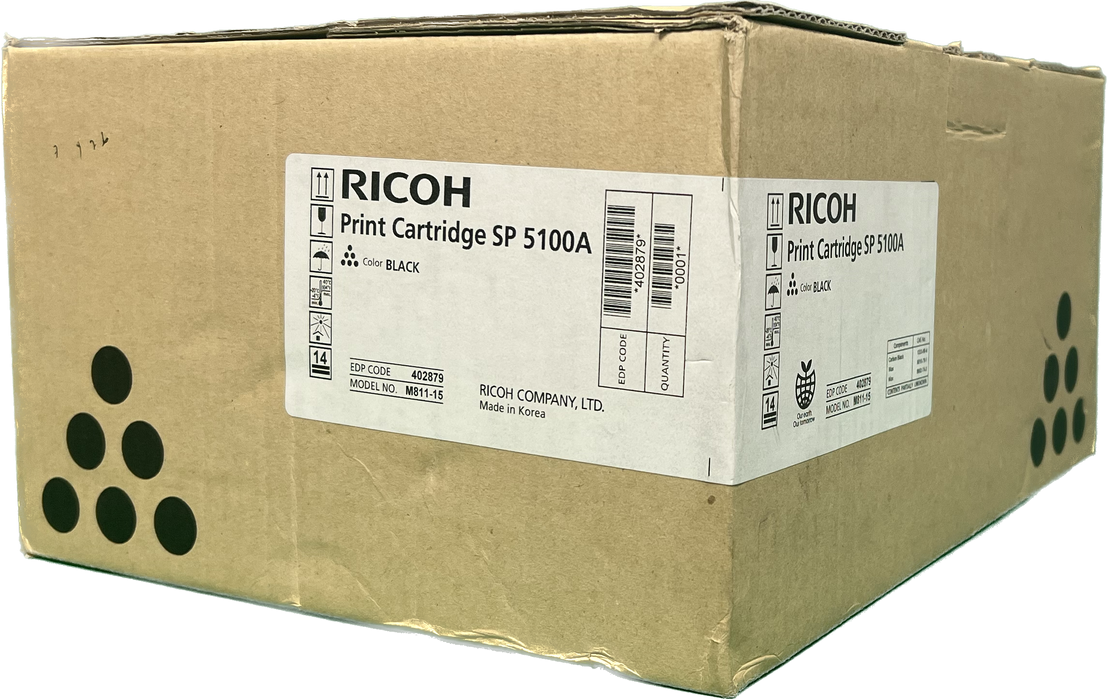 Genuine Ricoh Black Toner Cartridge | 402879 | SP 5100A