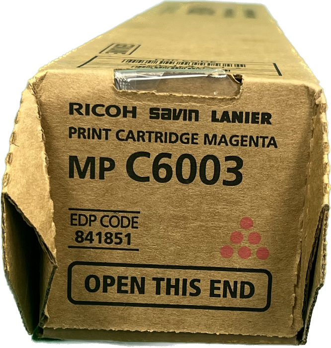 Genuine Ricoh Magenta Toner Cartridge | 841851 | MP C6003