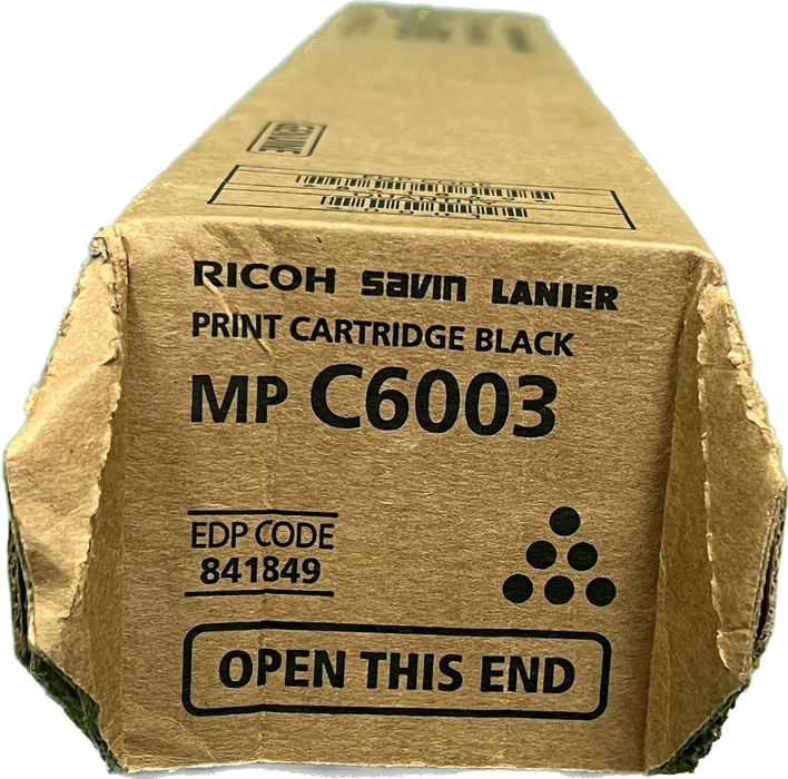 Genuine Ricoh Black Toner Cartridge | 841849 | MP C6003