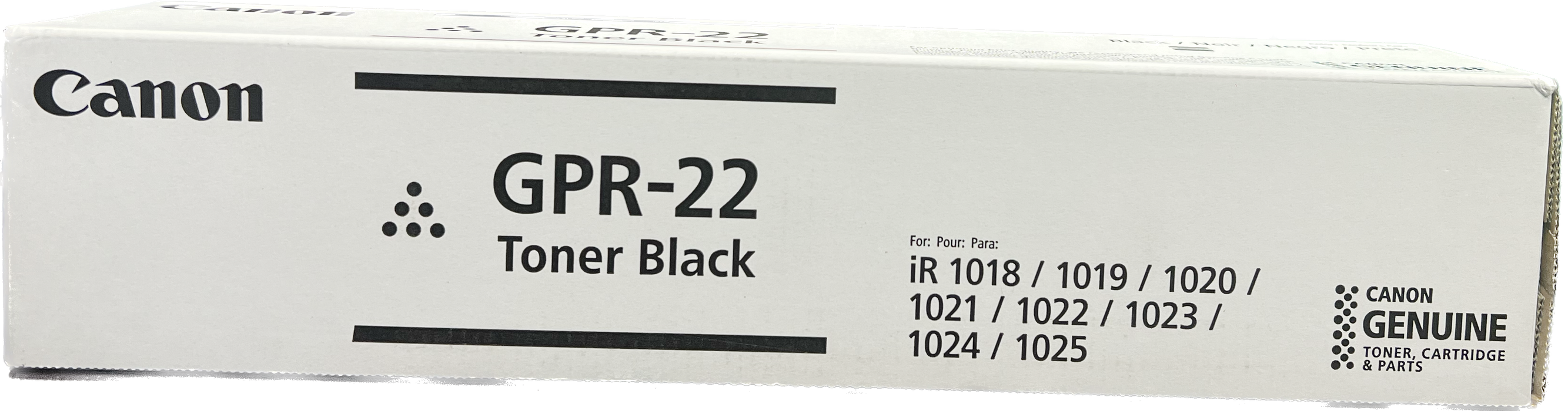 Genuine Canon Black Toner Cartridge | 0386B003 | GPR-22K