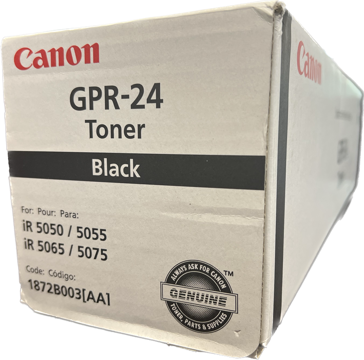 Genuine Canon Black Toner Cartridge | 1872B003 | GPR-24K