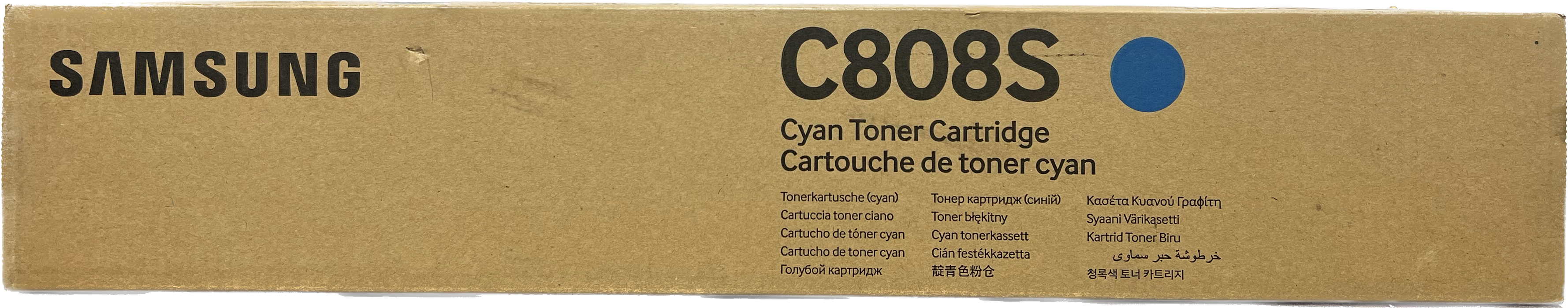 Genuine Samsung Cyan Toner Cartridge | CLT-C808S | SS562A