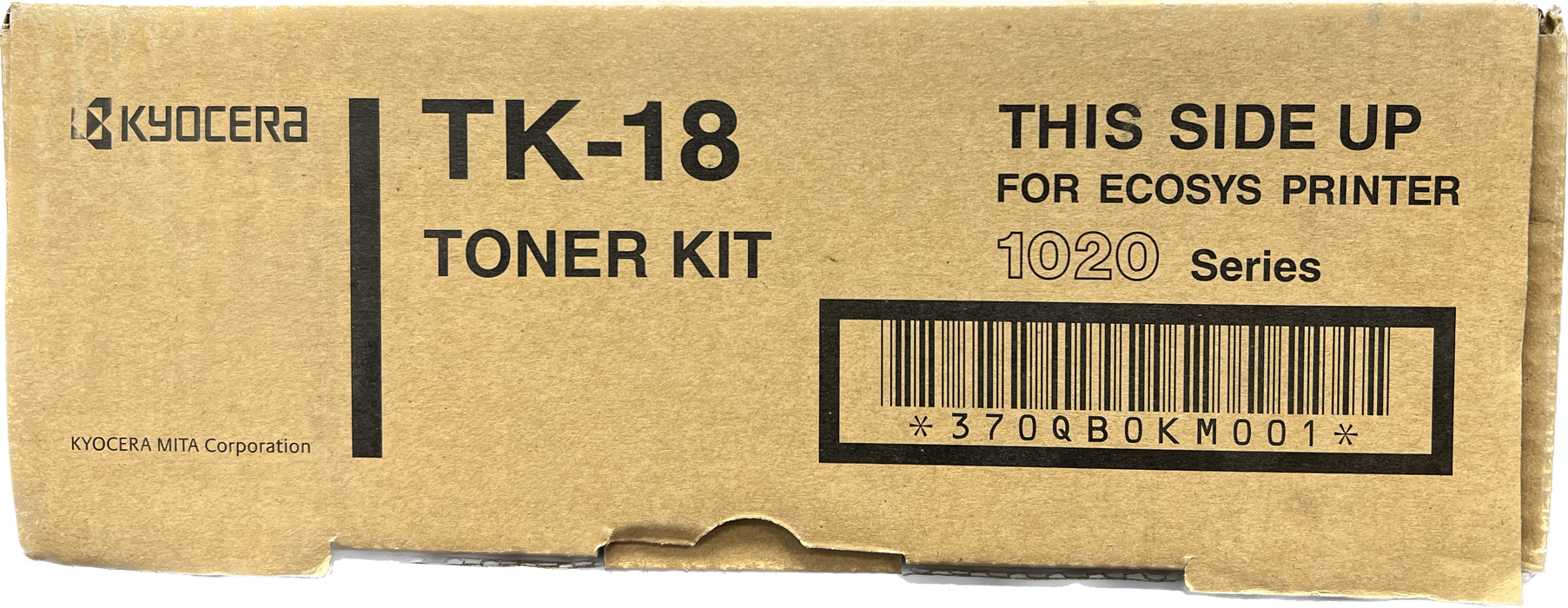 Genuine Kyocera Black Toner Cartridge | 370QB0KM | TK-18