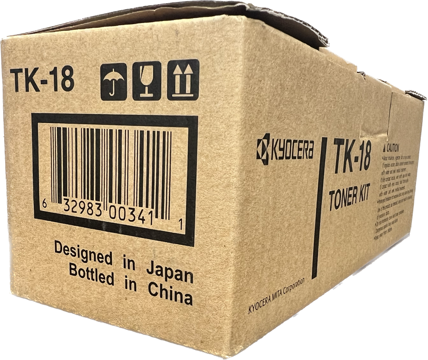 Genuine Kyocera Black Toner Cartridge | 370QB0KM | TK-18