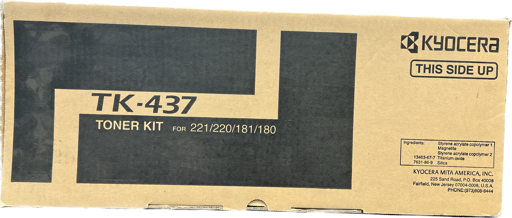 Genuine Kyocera Black Toner Cartridge | 1T02KH0US0 | TK-437