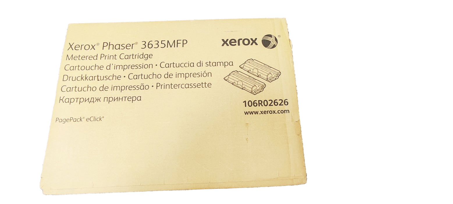 Genuine Xerox Phaser 3635MFP Print Cartridge BLACK Metered Toner Cartridge | OEM 106R02626