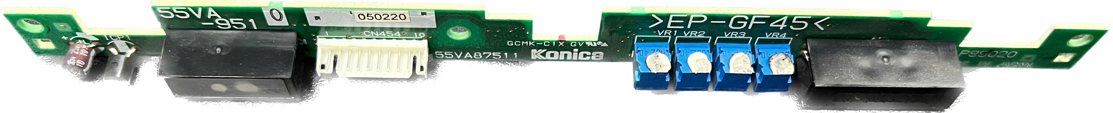 Konica Minolta Toner Control Base Plate Assy  | 55VA9510