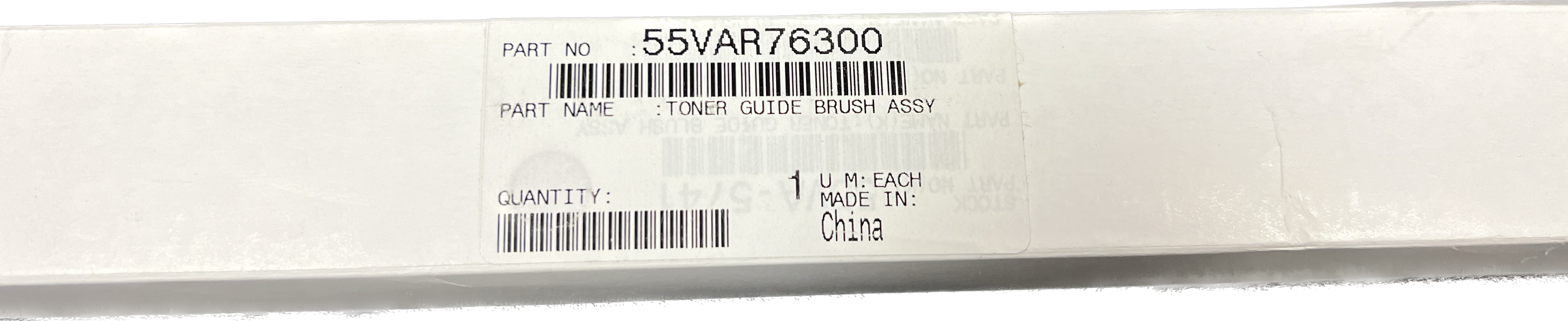 Konica Minolta Toner Guide Brush Assy | 55VAR76300