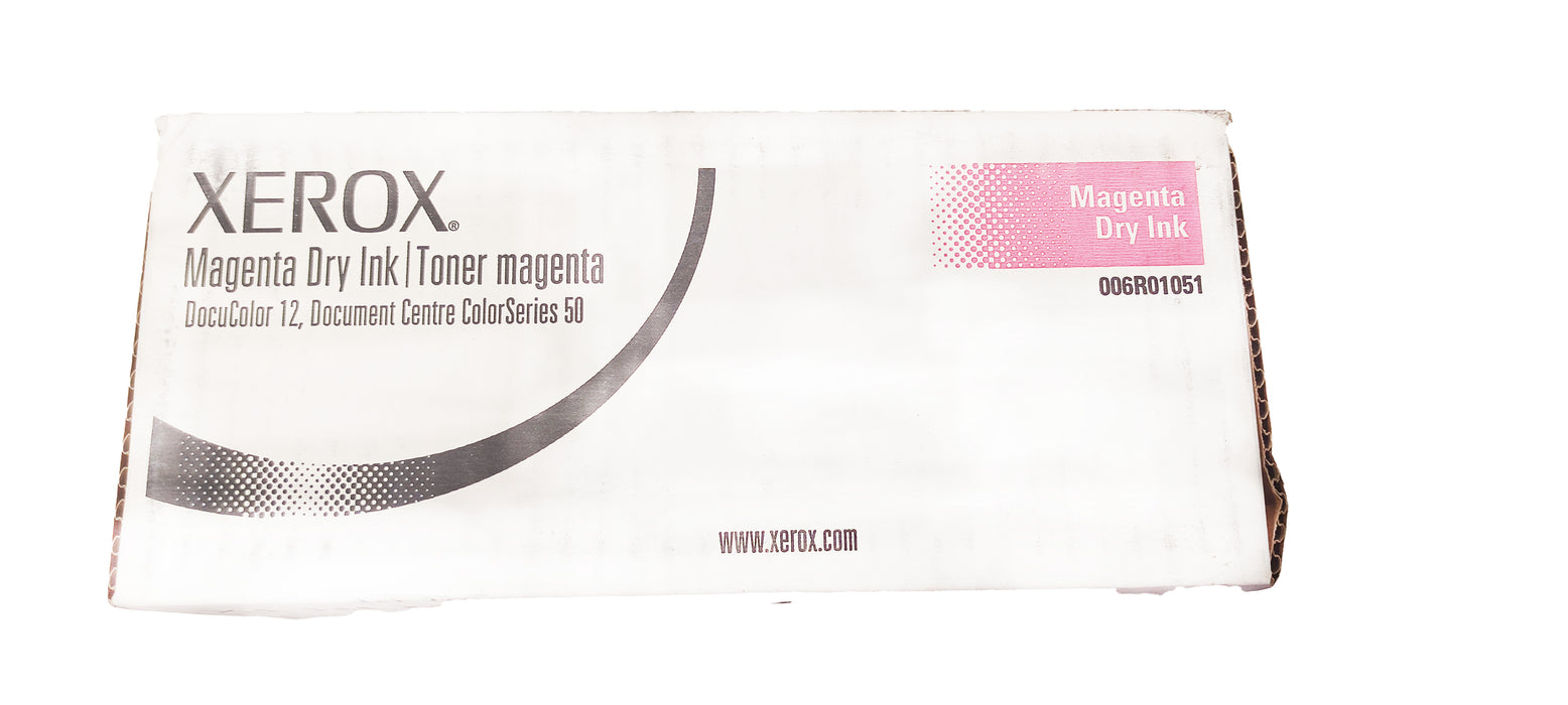 Genuine Xerox Magenta Dry Ink Toner Cartridge | OEM 006R01051 | DocuColor 12 | Document Centre Color Series 50