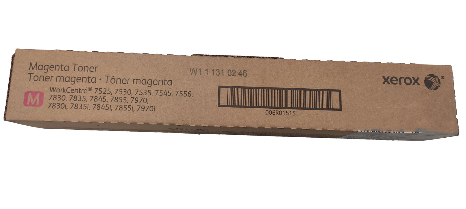 Genuine Xerox Magenta Toner Cartridge | OEM 006R01515 | Xerox WorkCentre Series 7525-7970