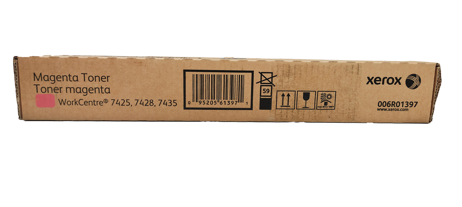Genuine Xerox Magenta Toner Cartridge | OEM 006R01397 | Xerox WorkCentre 7425,7428, 7435