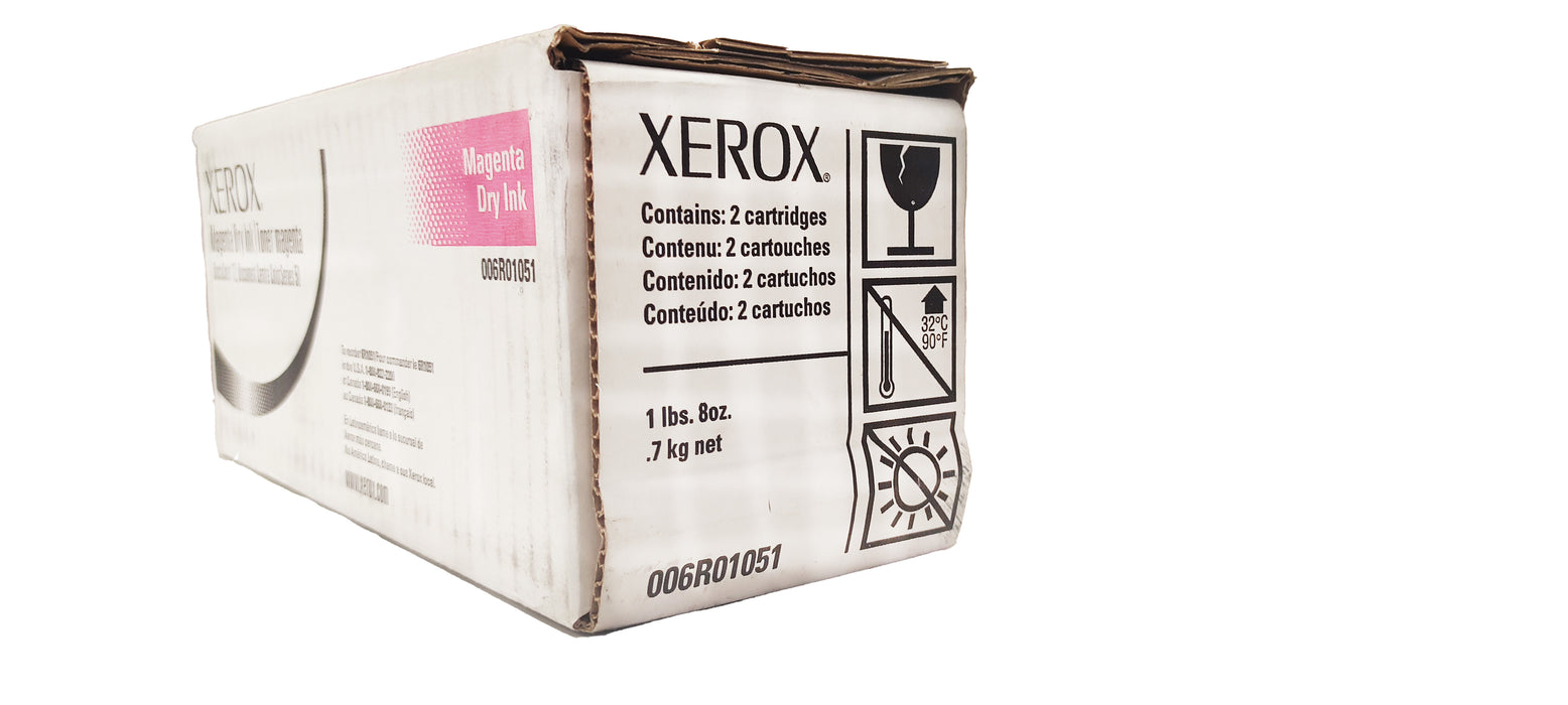 Genuine Xerox Magenta Dry Ink Toner Cartridge | OEM 006R01051 | DocuColor 12 | Document Centre Color Series 50