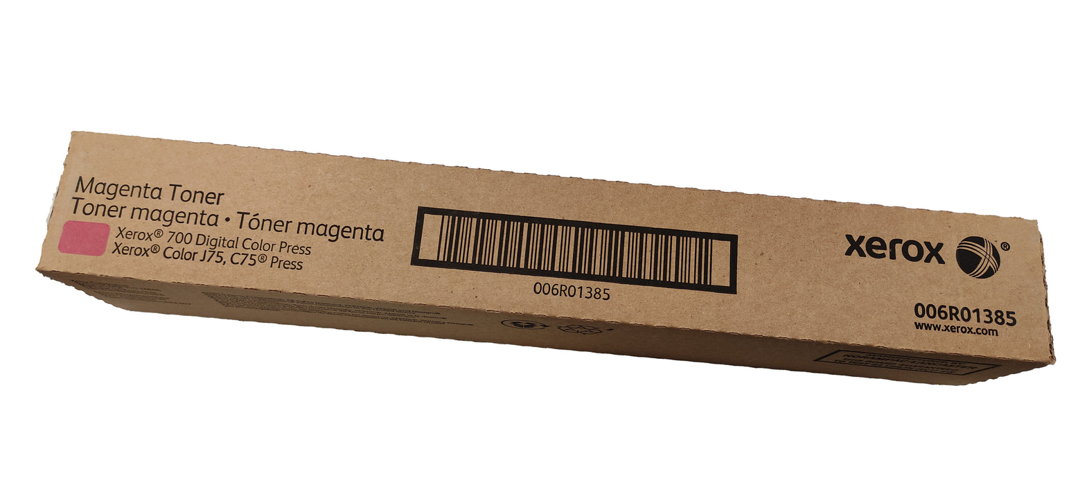 Genuine Xerox Magenta Toner Cartridge | OEM 006R01385 | Xerox Color J75, C75 Press
