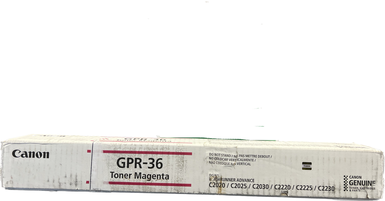 Genuine Canon Magenta Toner Cartridge | 3784B003 | GPR-36M