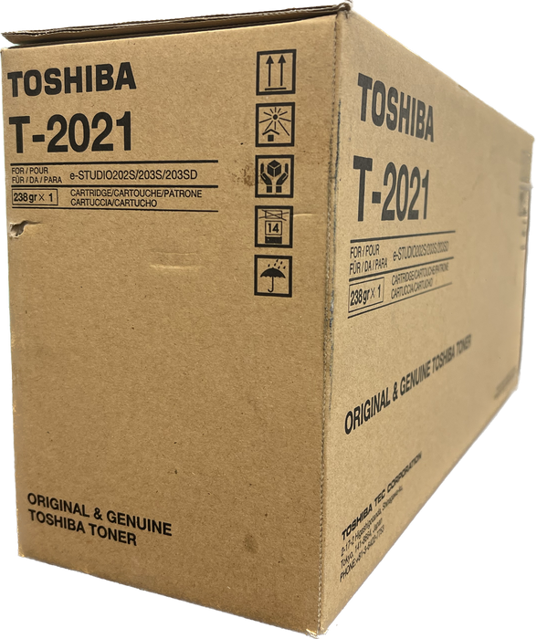 Genuine Toshiba Black Toner Cartridge | T-2021