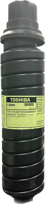 Genuine Toshiba Black Toner Cartridge | T-6000