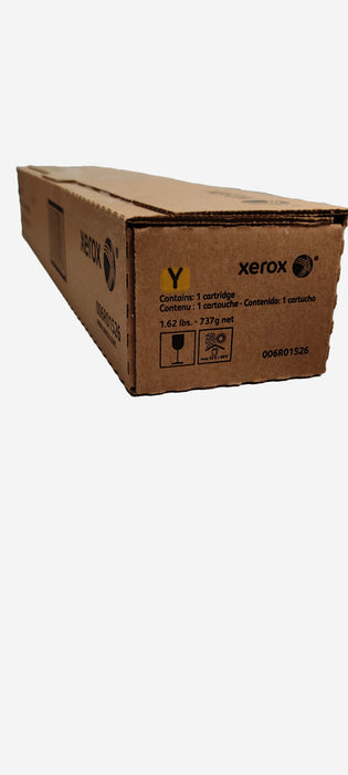 Genuine Xerox Yellow Toner Cartridge | OEM 006R01526 | Xerox Color 550, 560, 570