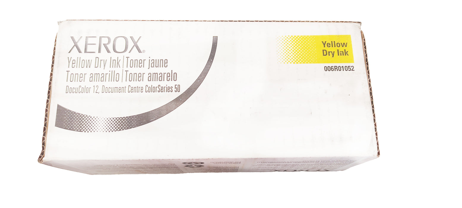 Genuine Xerox Yellow Dry Ink Toner Cartridge | OEM 006R01052 | DocuColor 12 | Document Centre Color Series 50