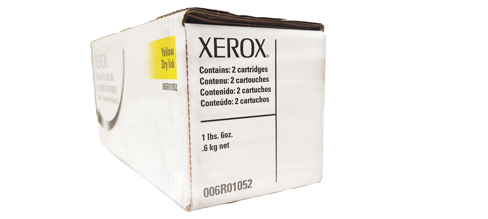 Genuine Xerox Yellow Dry Ink Toner Cartridge | OEM 006R01052 | DocuColor 12 | Document Centre Color Series 50